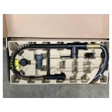 Large LOT of Lamps, Lighting, Electronics, Home Security, Faucets, Showers and Other Items. Mixed Lot. Open Box, For Parts (Great for eBay resellers)