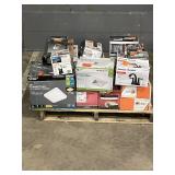 Large LOT of Lamps, Lighting, Electronics, Home Security, Faucets, Showers and Other Items. Mixed Lot. Open Box, For Parts (Great for eBay resellers)