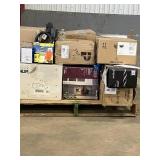 Large LOT of Lamps, Lighting, Electronics, Home Security, Faucets, Showers and Other Items. Mixed Lot. Open Box, For Parts (Great for eBay resellers)