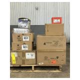 Large LOT of Lamps, Lighting, Electronics, Home Security, Faucets, Showers and Other Items. Mixed Lot. Open Box, For Parts (Great for eBay resellers)
