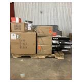 Large LOT of Lamps, Lighting, Electronics, Home Security, Faucets, Showers and Other Items. Mixed Lot. Open Box, For Parts (Great for eBay resellers)