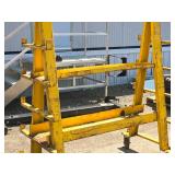 A-Frame Rolling Metal Storage Rack