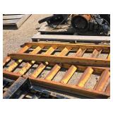 Lot of (2) Grated Trailer Ramps