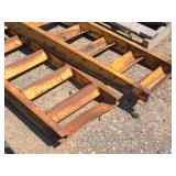 Lot of (2) Grated Trailer Ramps