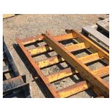 Lot of (2) Grated Trailer Ramps