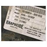 Knapheide Hydraulic Fluid Tank + Scissor Hoist KHA-1516SF