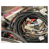 Lot of (1 Tote) Assorted Light Bar Wiring Assemblies and Accessories