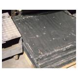 Lot of (4) Wooden Stabilizer Supports 24" x 24" x 2"