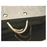 Lot of (4) Plastic Stabilizer Supports with Rope Handles 23 1/2" x 23 1/2" x 2"