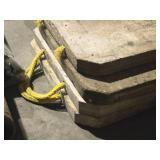 Lot of (4) Wooden Stabilizer Supports 23 1/2" x 23 1/2" x 2"