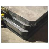 Lot of (4) Plastic Stabilizer Supports with Rope Handles 24" x 24" x 1 1/2"