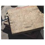 Lot of (3) Wooden Stabilizer Supports 24" x 24" x 2 1/2"