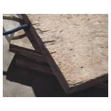 Lot of (3) Wooden Stabilizer Supports 24" x 24" x 2 1/2"