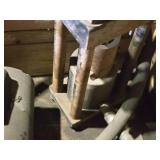 Lot of (1 Woodent Crate) Assorted Hydraulic Equipment - Enerpac Turbo, Misc