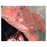 Lot of (2 Totes) Assorted Parts - Toggle Switches, Pins, Clamps