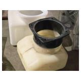 Lot of (2) Plastic Fluid Reservoir