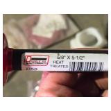 Lot of (7) Double HH Trailer Hitch Pins | Heat Treated 5 1/2" x 5/8" (in original packaging)