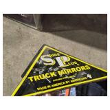 Sure Plus Truck Mirrors 5" Convex Center-Mount Chrome Truck Mirror (in original packaging)