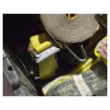 Lot of (1 Tote) Heavy Duty Ratchet Straps (assorted)