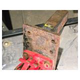 Pintle Hitch Assembly with 1-7/8" Ball (Red)