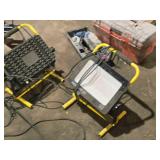 Lot of (2) Romwish Portable 100 Watt LED Work Lights