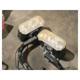 Lot of (3) Lights with Mounting Brackets (assorted)