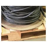 Lot of (3 Partial Spools) Electrical Wire, 32mm 600V Welding Cable (assorted)