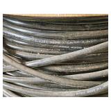 Lot of (3 Partial Spools) Electrical Wire, 32mm 600V Welding Cable (assorted)