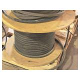 Lot of (3 Partial Spools) Electrical Wire, Trailer Cable 14/4 (assorted)