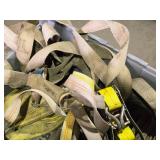 Lot of (1 Tote) Ratchet Straps (assorted)