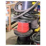 Lot of (3 Partial Spools) Tubing - Parker Parflex 588N-4 Nonconductive 5000 PSI