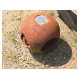 Johnson Blocks 8 1/2" Crane Overhaul Ball / Headache Ball | 7-Ton Working Load Limit