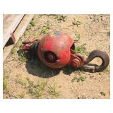 Johnson Blocks 8 1/2" Crane Overhaul Ball / Headache Ball | 7-Ton Working Load Limit OB7EE35-4