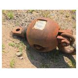 McKissick® 8 1/2" Crane Overhaul Ball / Headache Ball | 7-Ton Working Load Limit MB071851