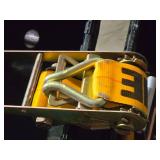 Lot of (1 Tote) (4) 808 Ratchets (only) and (3) Ratchet Straps 2" Width