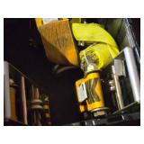 Lot of (1 Tote) (4) 808 Ratchets (only) and (3) Ratchet Straps 2" Width