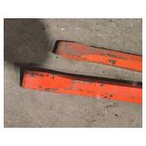 Lot of (3) 14" Jack Hammer Chisel Bits | 7/8" Hex Head Drive