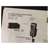 Sound Off Signal 400 Series Remote Amplifier Siren (in original packaging) with Handheld Remote