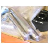 Lot of (1 Box) Assorted Parts - Wheels, Various Pins, Wheel Accessories