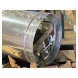 Lot of (2) Vivosun 6" 240-CFM In-Line Duct Booster Fans (in original packaging)