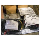 Lot of (2 Boxes) Hiniker Snow Plow Headlight Adapter & Harness Kits (in original packaging)