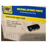National Liftgate Parts AMT0100 (9 Spline / CW / One Terminal) Lift Gate Motor (in original packaging)