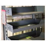 Rolling Metal Storage Rack 18" x 36" x 67-1/2"