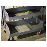 Rolling Metal Storage Rack 18" x 36" x 67-1/2"