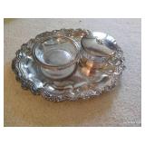 Large, HEAVY Silver Plate Platters, Cake Stand, Ice Bucket & More Large, HEAVY Silver Plate Platters, Cake Stand, Ice Bucket & More
