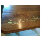 Beautiful Vintage Accent Table w/ Fold Down Leaves Beautiful Vintage Accent Table w/ Fold Down Leaves