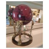 Marble Ball w/ Stand- 4" Diameter Marble Ball w/ Stand- 4" Diameter