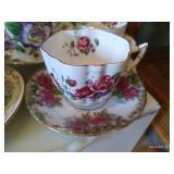 Assorted Tea Cup Lot w/ Two Extra Saucers Assorted Tea Cup Lot w/ Two Extra Saucers