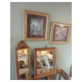 Gold-Framed Pictures & Mirrors Gold-Framed Pictures & Mirrors
