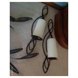 Metal Wall Art & Candle Sconces Metal Wall Art & Candle Sconces
